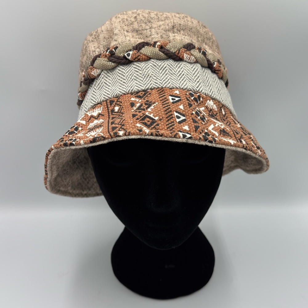Bohemian Style Women’s Multi-patterned Bucket Hat